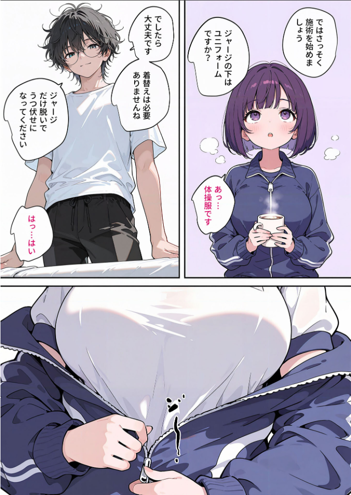 エロ漫画:【全2作収録】最高のオナホをつくろう 〜ただのマッサージだったはずなのに…〜 モザイク版 【砂糖愛好会 あいラビ】 サンプル画像