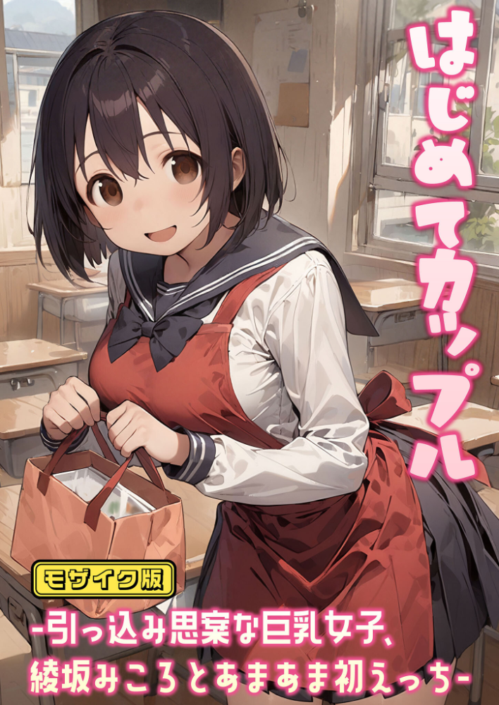 エロ漫画:はじめてカップル-引っ込み思案な巨乳女子、綾坂みころとあまあま初えっち- モザイク版 【にゃんちぇると あいラビ】 サンプル画像