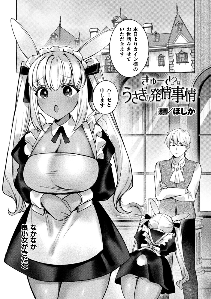 エロ漫画:きゅーと?なうさぎの発情事情【単話】 【ほしか】 サンプル画像