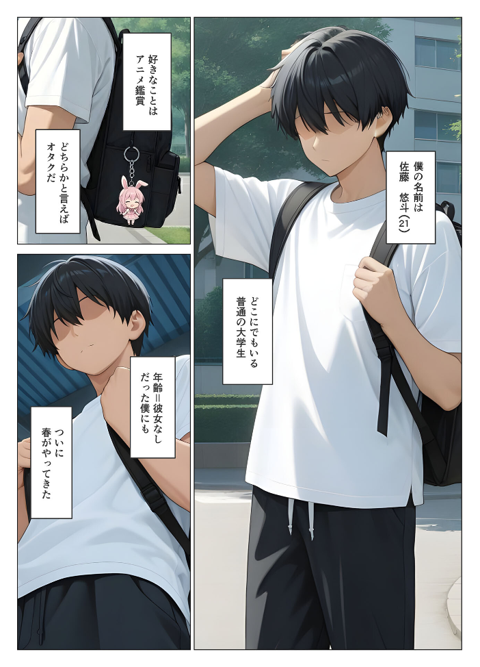 エロ漫画：初めての相手は彼女の姉 人妻に童貞相談したら中●しセックスしてしまった話 モザイク版 【桃色紅茶 あいラビ】 サンプル画像