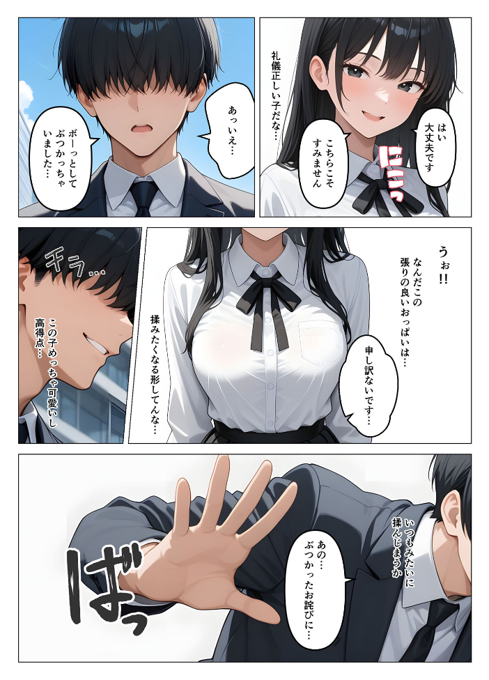 エロ漫画：何でもありのチート特権 女の子を好き放題犯●まくる モザイク版 【桃色紅茶 あいラビ】 サンプル画像