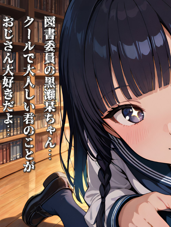 エロ漫画：【CG】微乳図書委員の受難 おじさんに汚され、理性が崩壊する瞬間 モザイク版 【万工房 あいラビ】 サンプル画像