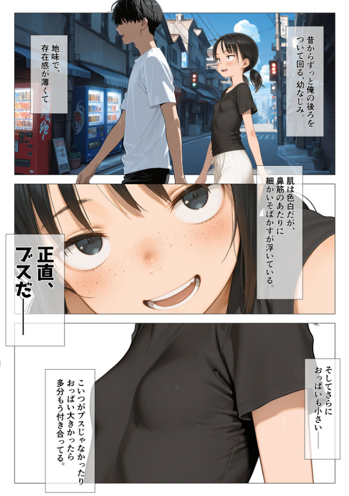 営業成績王になった俺が生意気な新卒ギャルを分からせた話 モザイク版 サンプル画像