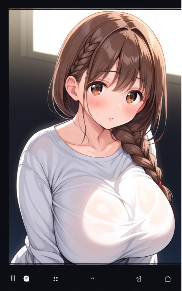 エロ漫画:となりのお姉さんが毎日ハメられにやってくる モザイク版 【AIテトル あいラビ】 サンプル画像