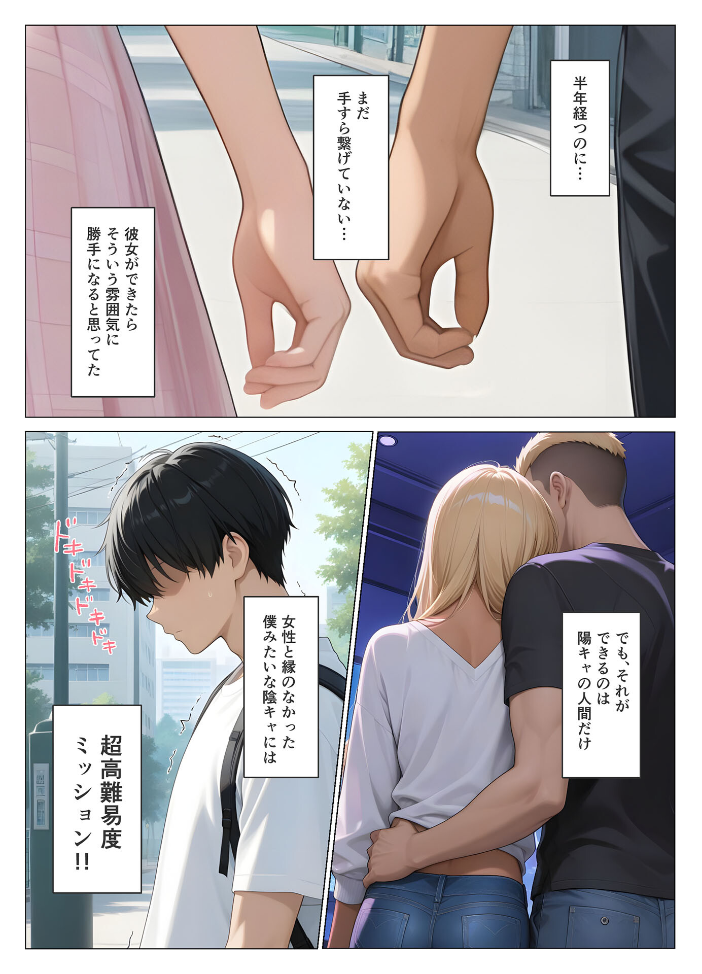 エロ漫画：初めての相手は彼女の姉 人妻に童貞相談したら中●しセックスしてしまった話 モザイク版 【桃色紅茶 あいラビ】 サンプル画像
