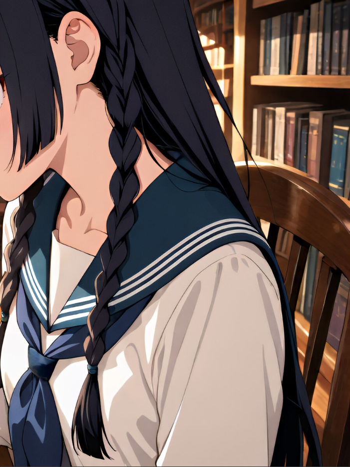 エロ漫画：【CG】微乳図書委員の受難 おじさんに汚され、理性が崩壊する瞬間 モザイク版 【万工房 あいラビ】 サンプル画像
