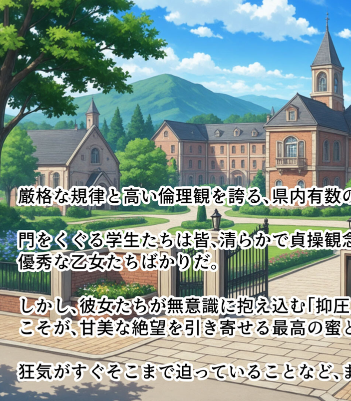 エロ漫画:巨乳女学園トランス支配 〜名門女学園・特別被験者観察レポート〜 モザイク版 【トロける肉壺 あいラビ】 サンプル画像