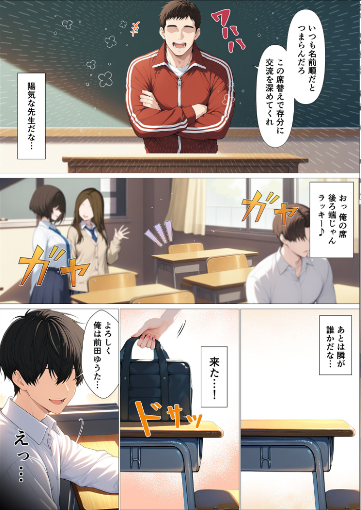 俺に近づくと発情しちゃう病気にかかったギャル幼馴染は誰にも相談できず俺で性欲を発散する【単話】（1） モザイク版 サンプル画像
