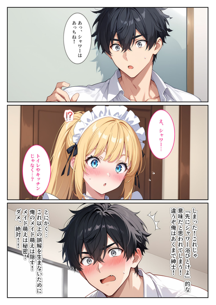家事代行の爆乳メイドが濃厚なご奉仕エッチをしてくれた話 モザイク版 サンプル画像
