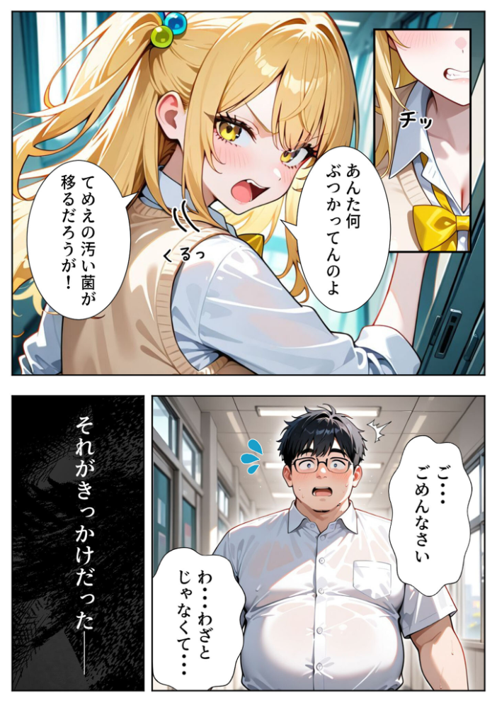 いじめられてた陰キャのボクがカーストトップギャルに中●し報復した話〜南条れいな 裏切り編〜 モザイク版 サンプル画像