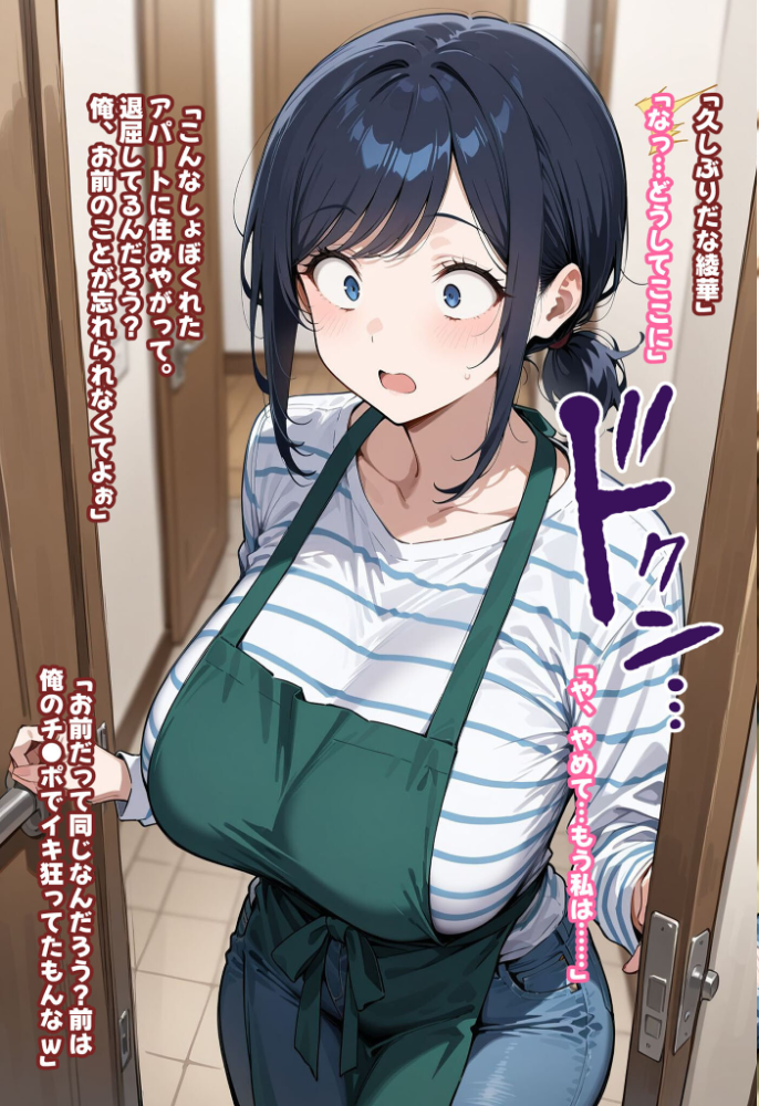 エロ漫画：最愛の妻はハメ撮り淫乱教育されて悦ぶドMの変態でした。〜あなた……元彼のチ●ポでイキ狂ってごめんなさい……〜 モザイク版 【むち妻。 あいラビ】 サンプル画像